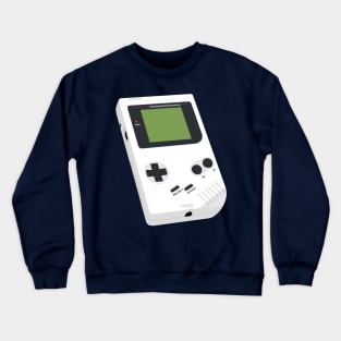 Retro Handheld White Crewneck Sweatshirt